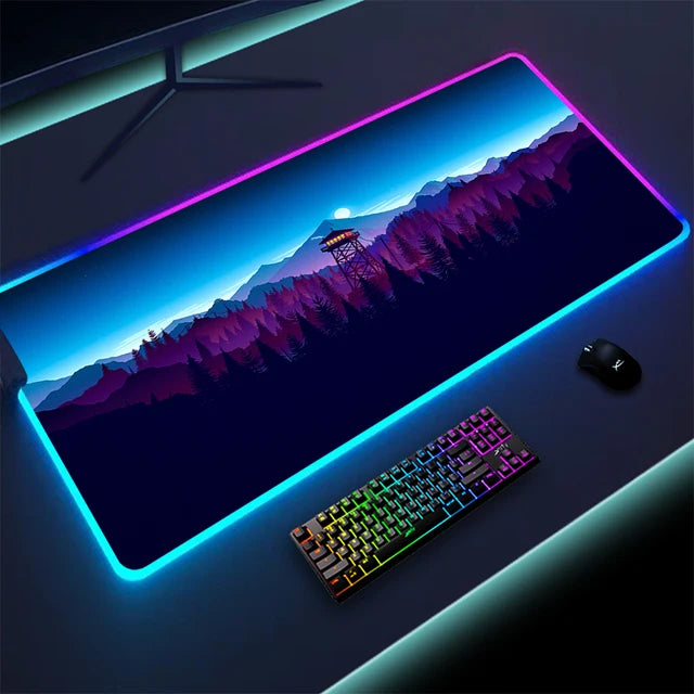 Luminous LED Lighting Mouse Pad